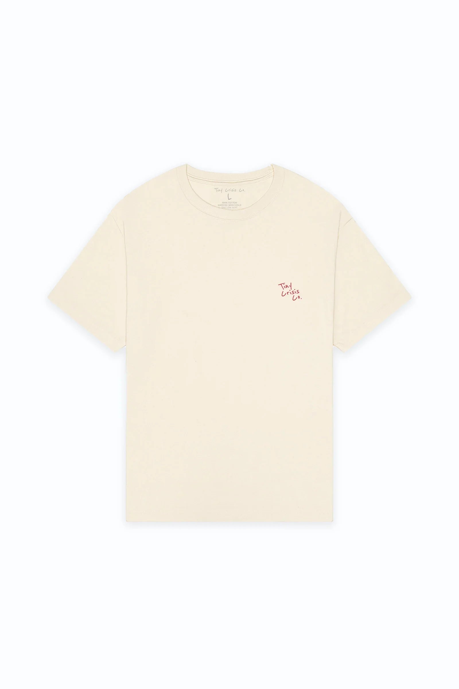 CREATING MY OWN LUCK CLOUD SOFT TEE - BEIGE