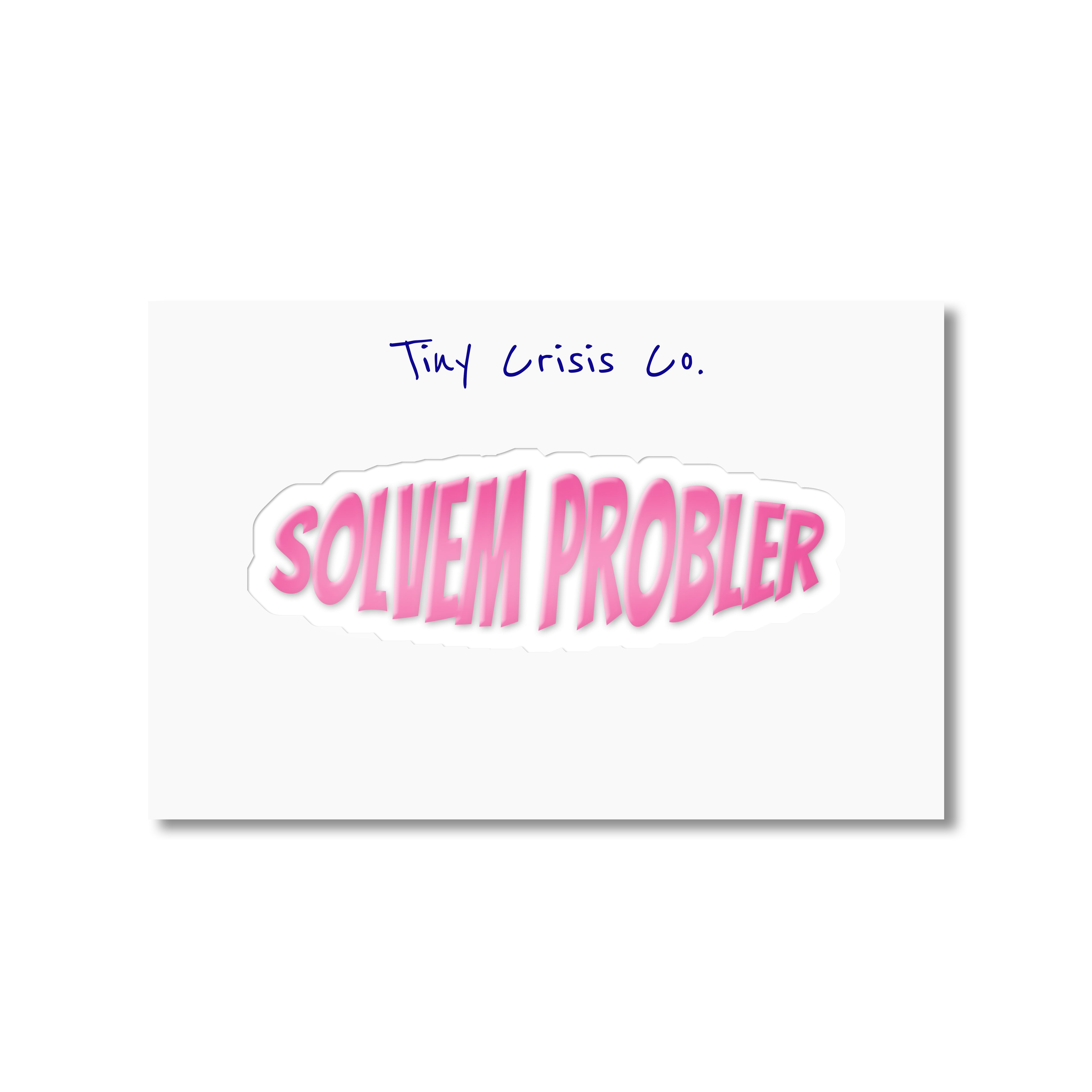 Solvem Probler 3D Sticker
